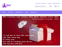 Tablet Screenshot of brcbeads.com